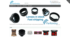 Desktop Screenshot of panfundus.com