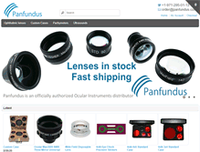 Tablet Screenshot of panfundus.com